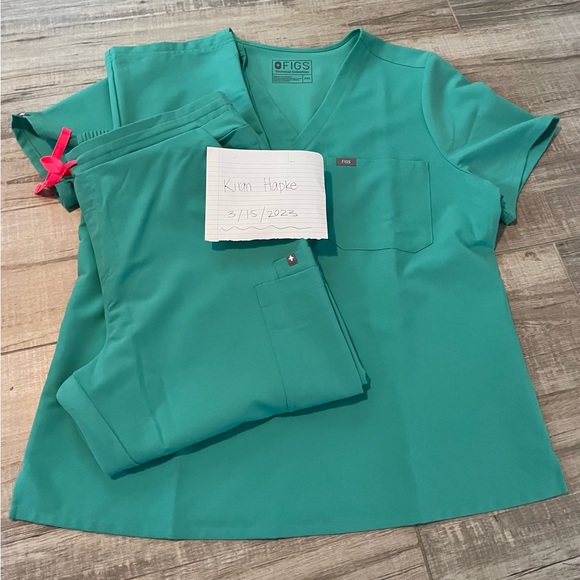 Figs Tops Figs Surgical Green Scrub Set Poshmark